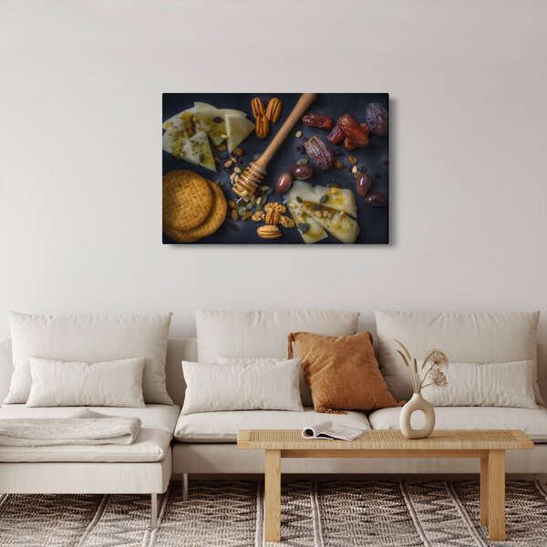 Obraz so sušeným ovocím (90x60 cm)