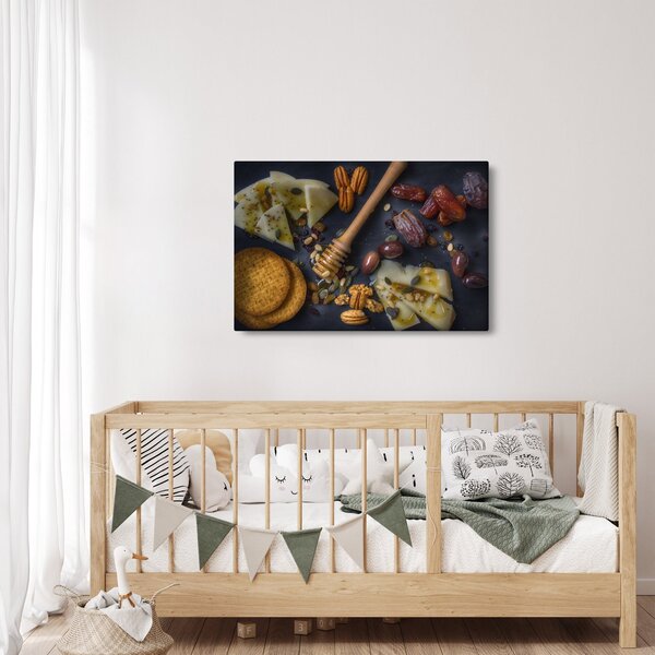 Obraz so sušeným ovocím (90x60 cm)