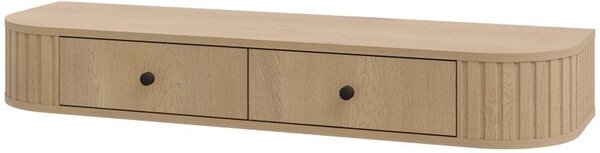 Závesný toaletný stolík VIVIEN 123 cm dub cremona