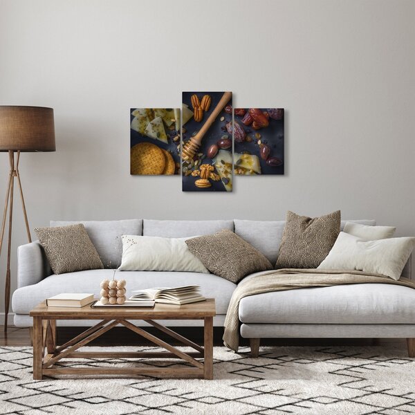 Obraz so sušeným ovocím (90x60 cm)
