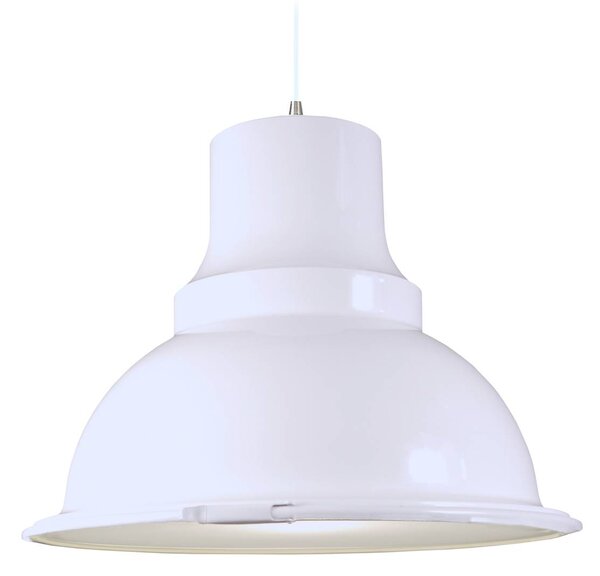 Aluminor Loft závesné svietidlo, Ø 39 cm, biela