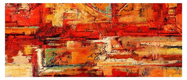 Obraz nástennej maľby (120x50 cm)