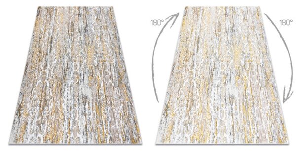 Koberec GLOSS 8487 63 Ornament - zlatý, béžový
