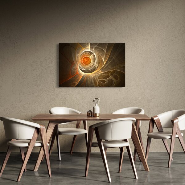 Obraz abstrakcie (90x60 cm)