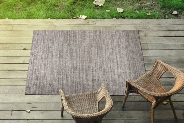 Koberec Šnúrkový SIZAL FLOORLUX 20389 strieb. / čierny