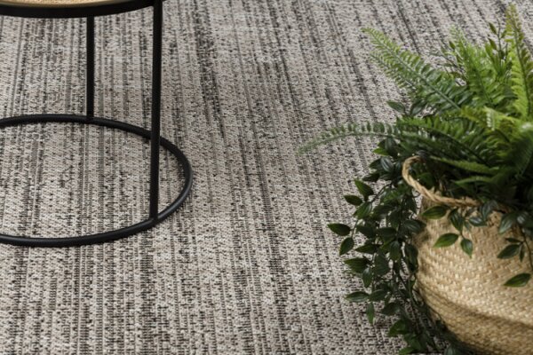 Koberec Šnúrkový SIZAL FLOORLUX 20389 strieb. / čierny