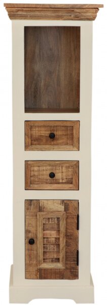 Skrinka do kúpeľne Agni 40x130x35 indický masív mango