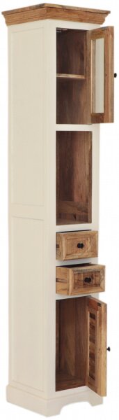 Skrinka do kúpeľne Agni 40x190x35 indický masív mango