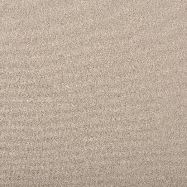 Rám postele s čelom sivobéžové zamatové čalúnenie čierne kovové nohy 180 x 200 cm klasický minimalistický štýl spálňa