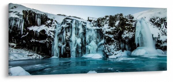 Obraz ľadovcov (120x50 cm)