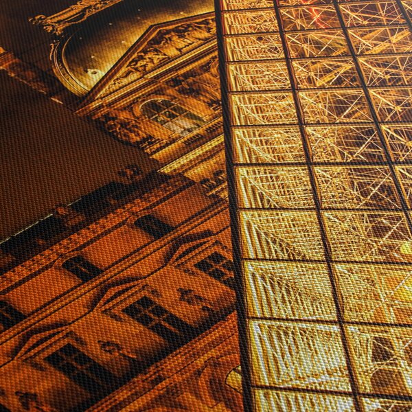 Obraz Louvre v Paríži (90x60 cm)