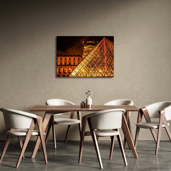 Obraz Louvre v Paríži (70x50 cm)