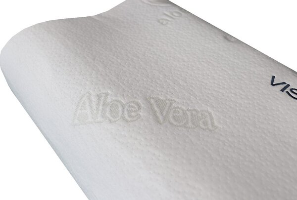 VISCOPUR Anatomický vankúš VISCOPUR® MEMO-GEL Aloe profilovaný - 30x50 cm