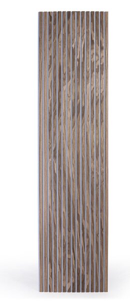 Drevený akustický panel, 2400 x 600 mm, B2BP005, dub morený