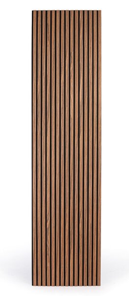 Drevený akustický panel, 2400 x 600 mm, B2BP010, balenie 5 ks, zlatý teak