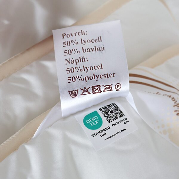 2G Lipov Prikrývka Lyocell-Tencel / bavlna extra hrejivá - 135x220 cm