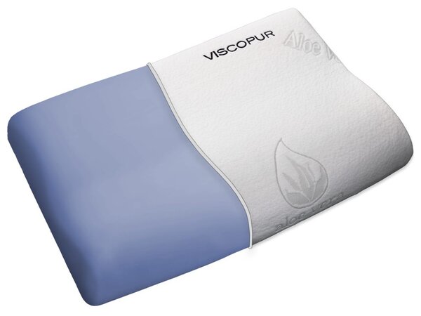 VISCOPUR Anatomický vankúš VISCOPUR® MEMO-GEL Aloe profilovaný - 30x50 cm