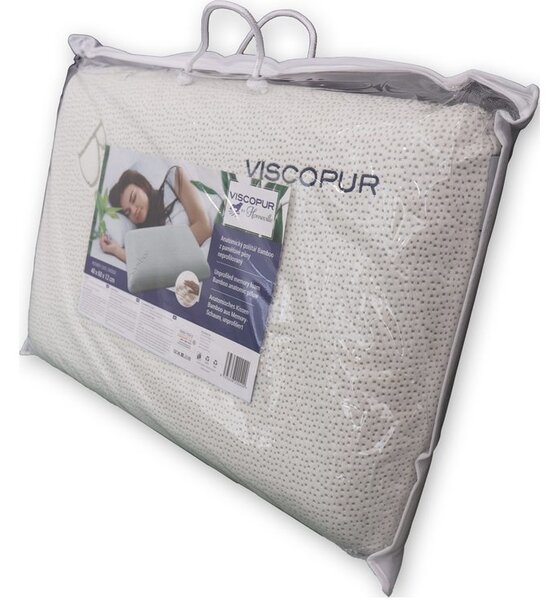 VISCOPUR Anatomický vankúš VISCOPUR® bamboo neprofilovaný 40x60cm