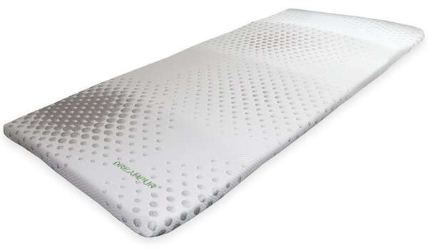 DREAMPUR Vrchný matrac z latexovej peny DREAMPUR® Grey Dots 5 cm - 100x200 cm