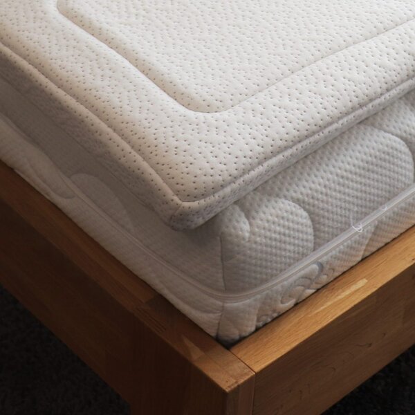 VISCOPUR Vrchný matrac VISCOPUR® bamboo snow 8 cm - 120x200 cm