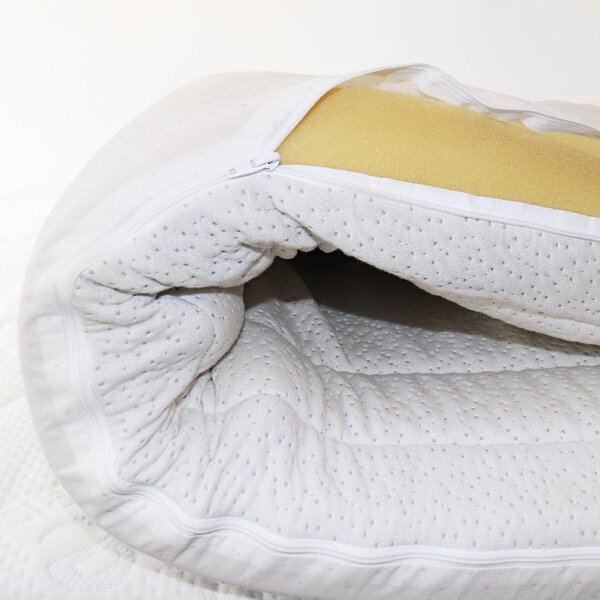 VISCOPUR Vrchný matrac VISCOPUR® bamboo snow 8 cm - 120x200 cm