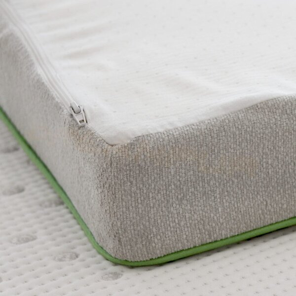 DREAMPUR Vrchný matrac z latexovej peny DREAMPUR® grey dots 8,5 cm - 200x200 cm