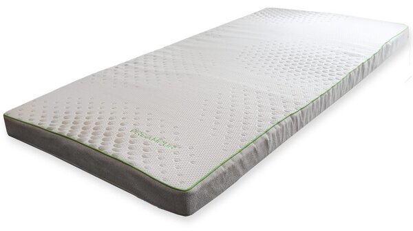 DREAMPUR Vrchný matrac z latexovej peny DREAMPUR® grey dots 8,5 cm - 200x200 cm