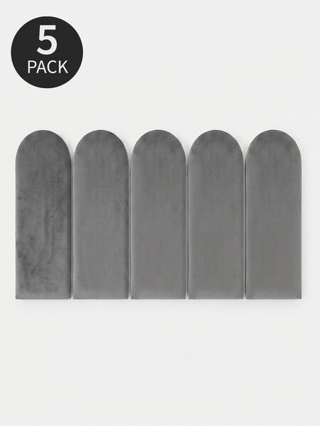 Sinsay - Čalúnené nástenné panely 5 pack - svetlošedá