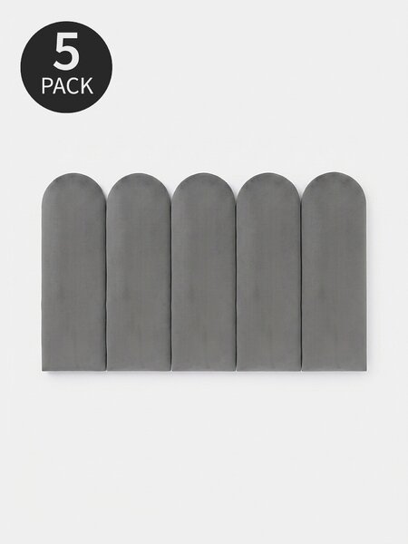 Sinsay - Čalúnené nástenné panely 5 pack - svetlošedá