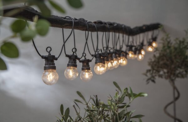 Vonkajšia svetelná reťaz Circus Small – 20 LED žiaroviek