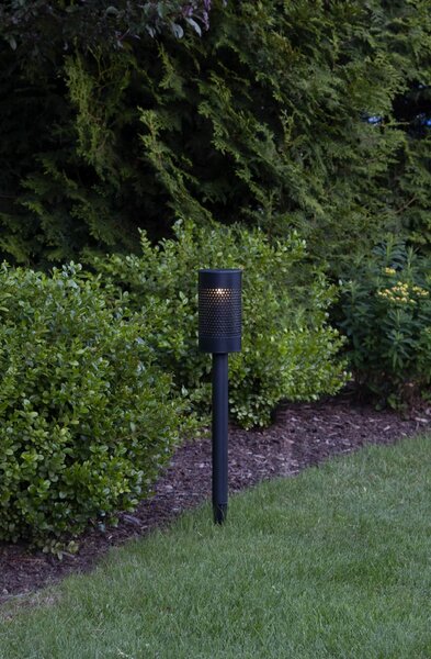 Záhradné osvetlenie na solárne napájanie Bollard Blace