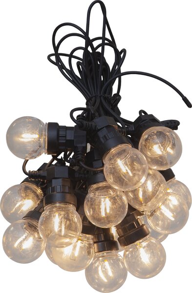 Vonkajšia svetelná reťaz Circus Small – 20 LED žiaroviek
