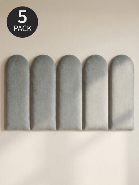 Sinsay - Čalúnené nástenné panely 5 pack - tmavosivá