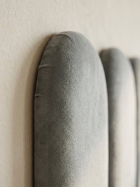 Sinsay - Čalúnené nástenné panely 5 pack - tmavosivá