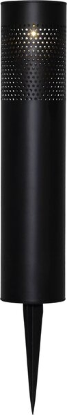 Záhradné osvetlenie na solárne napájanie Bollard Blace 39 cm