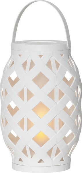 LED lampáš Flame White 23 cm