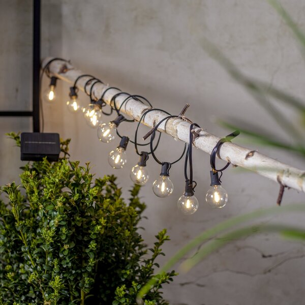 Svetelná reťaz na solárne napájanie Globe Mini – 10 LED žiaroviek