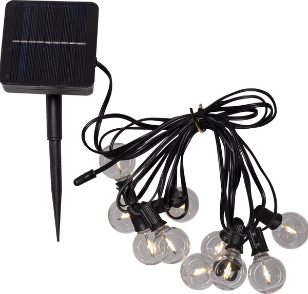 Svetelná reťaz na solárne napájanie Globe Mini – 10 LED žiaroviek