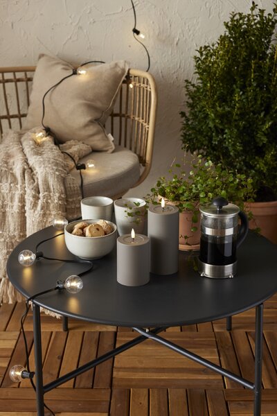 Svetelná reťaz na solárne napájanie Globe Mini – 10 LED žiaroviek