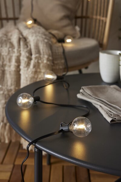 Svetelná reťaz na solárne napájanie Globe Mini – 10 LED žiaroviek
