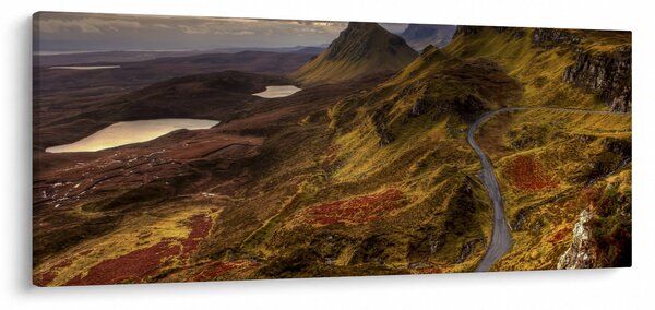 Obraz škótskych hôr (120x50 cm)