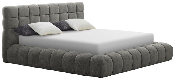 ČALÚNENÁ POSTEĽ, 180/200 cm, sivá Livetastic - Online Only spálne, Online Only