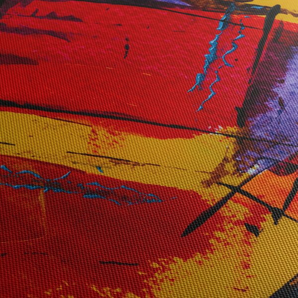 Obraz abstrakcie (90x60 cm)