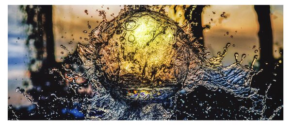 Obraz vody (120x50 cm)