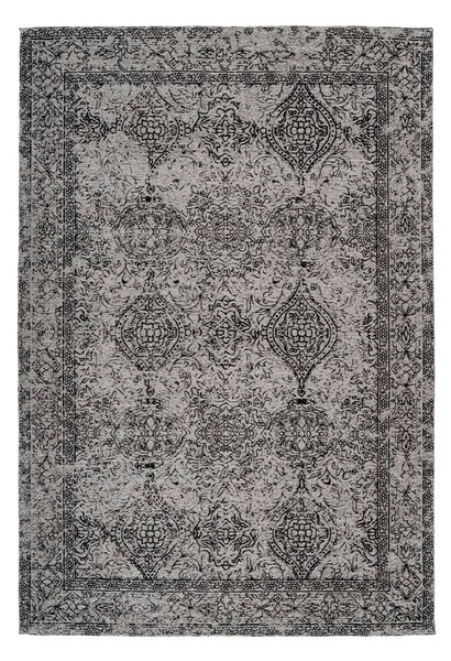 PLOCHO TKANÝ KOBEREC, 80/150 cm sivá, čierna - Online Only bytové doplnky, Online Only