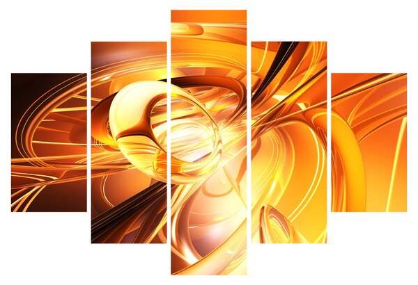 Obraz abstrakcie (150x105 cm)
