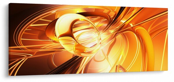 Obraz abstrakcie (120x50 cm)