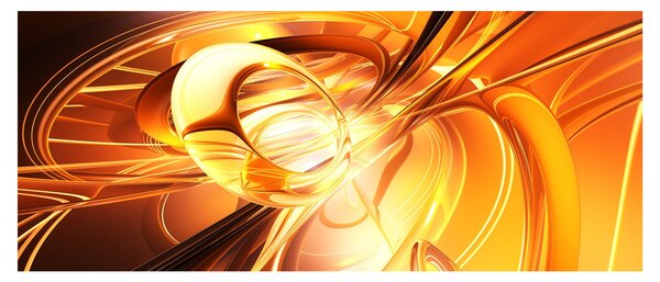 Obraz abstrakcie (120x50 cm)