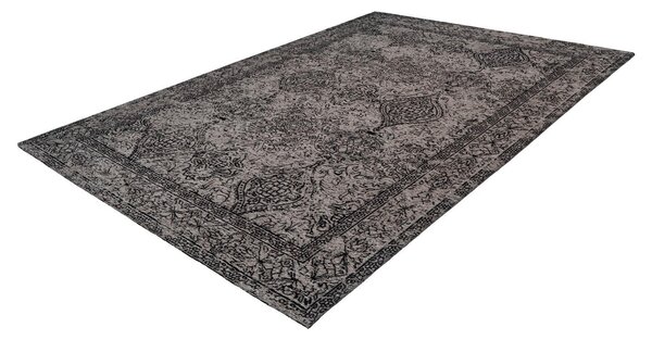 PLOCHO TKANÝ KOBEREC, 80/150 cm sivá, čierna - Online Only bytové doplnky, Online Only