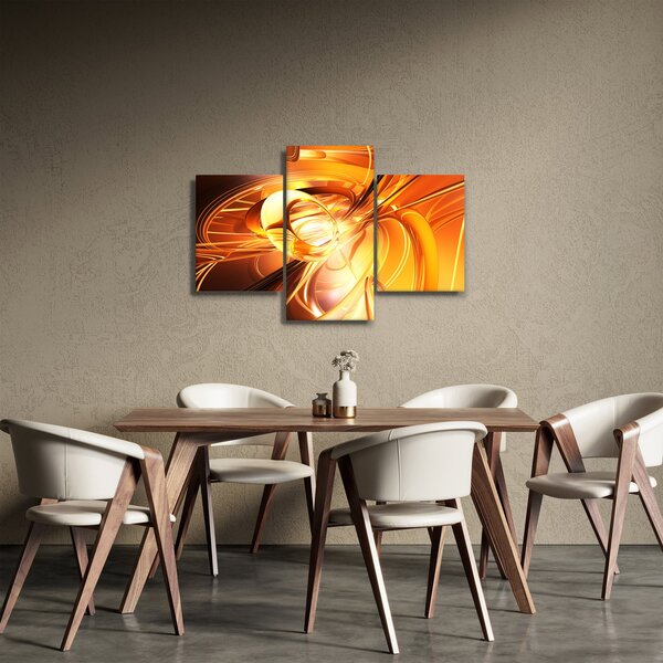 Obraz abstrakcie (90x60 cm)